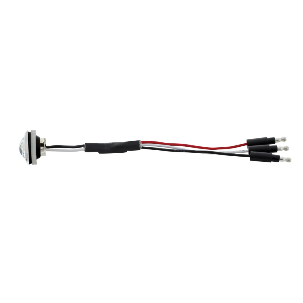 Amber/Clear 3 LED Dual Function Light Bezel & Washer - Image 3