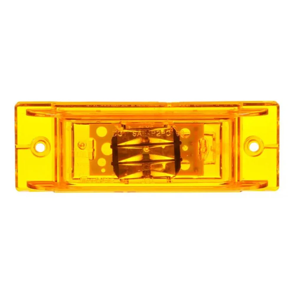 Amber LED Rectangular Marker Clearance Light