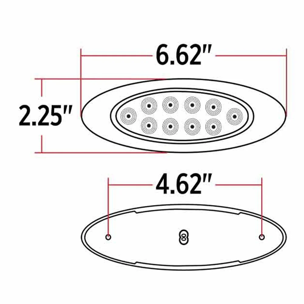 Amber/Pink Gen 4 Dual Revolution LED Marker Light - Image 5
