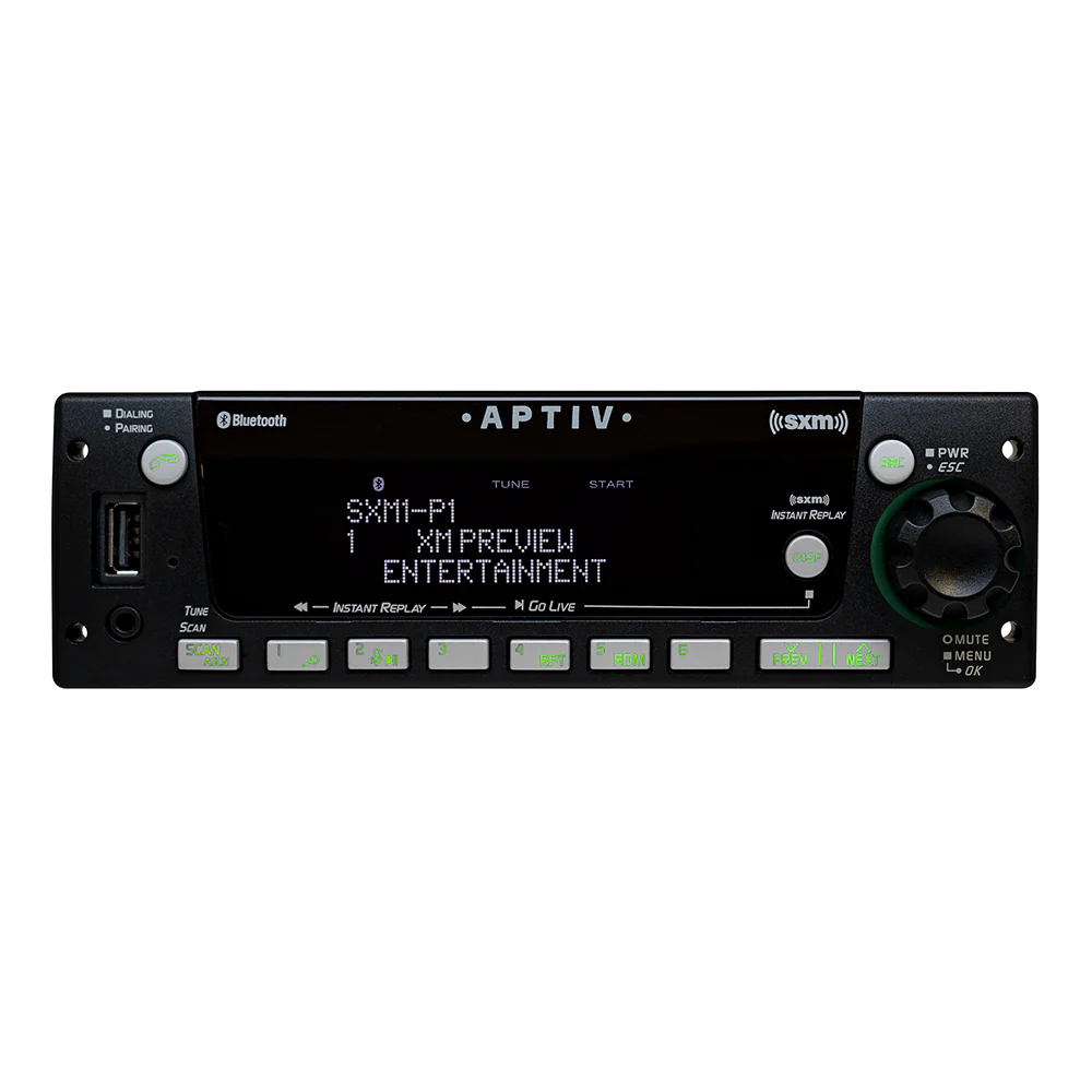 Aptiv Heavy-Duty Radio AM/FM/WB with Integrated Bluetooth ® and Integrated SiriusXM ® Satellite Radio - Image 4