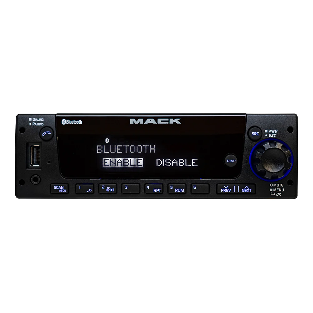 Aptiv Heavy-Duty Radio AM/FM/WB with Integrated Bluetooth ® for Mack
