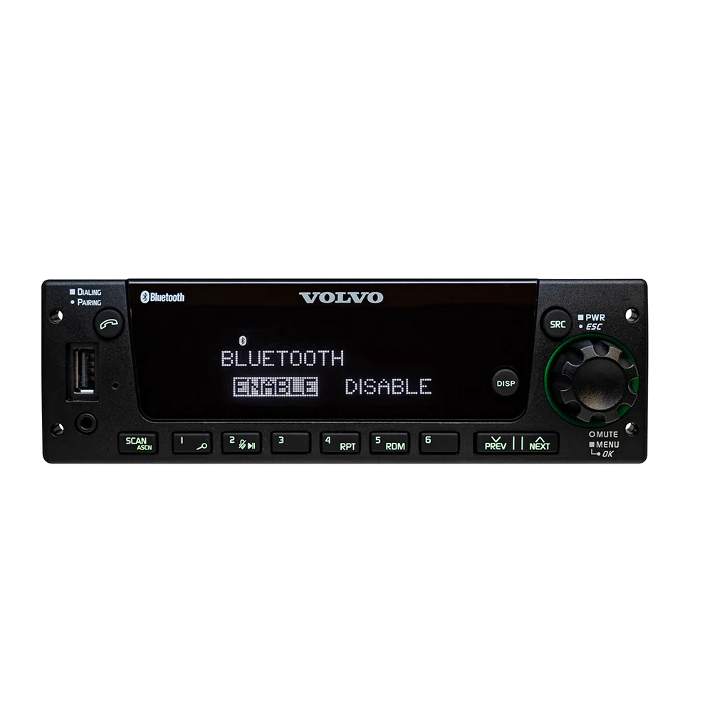 Aptiv Heavy-Duty Radio AM/FM/WB with Integrated Bluetooth ® for Volvo
