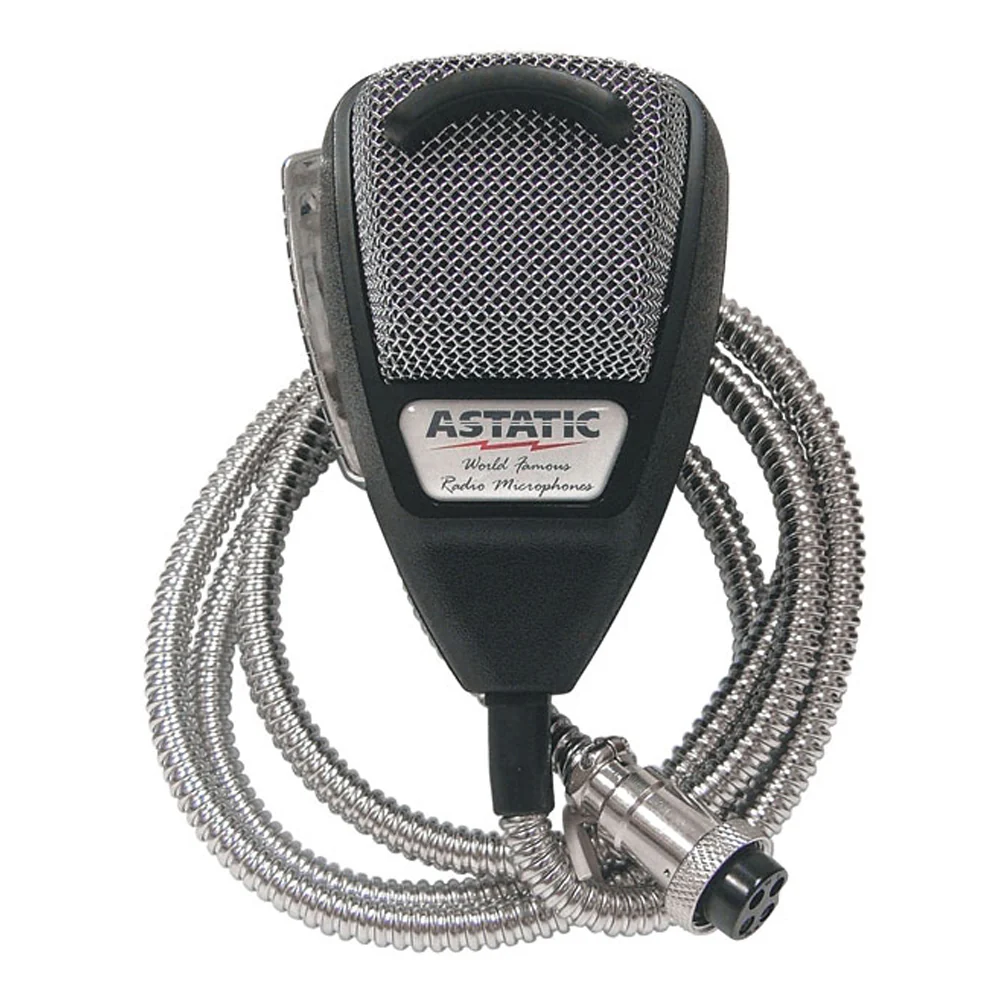 Astatic 636L CB Mic Silver