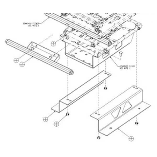Atlas II Seat INTL Prostar Mounting Adapter Kit