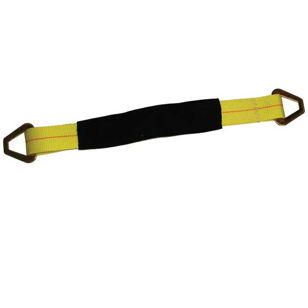 Axle Strap with D Rings 2" x 18"