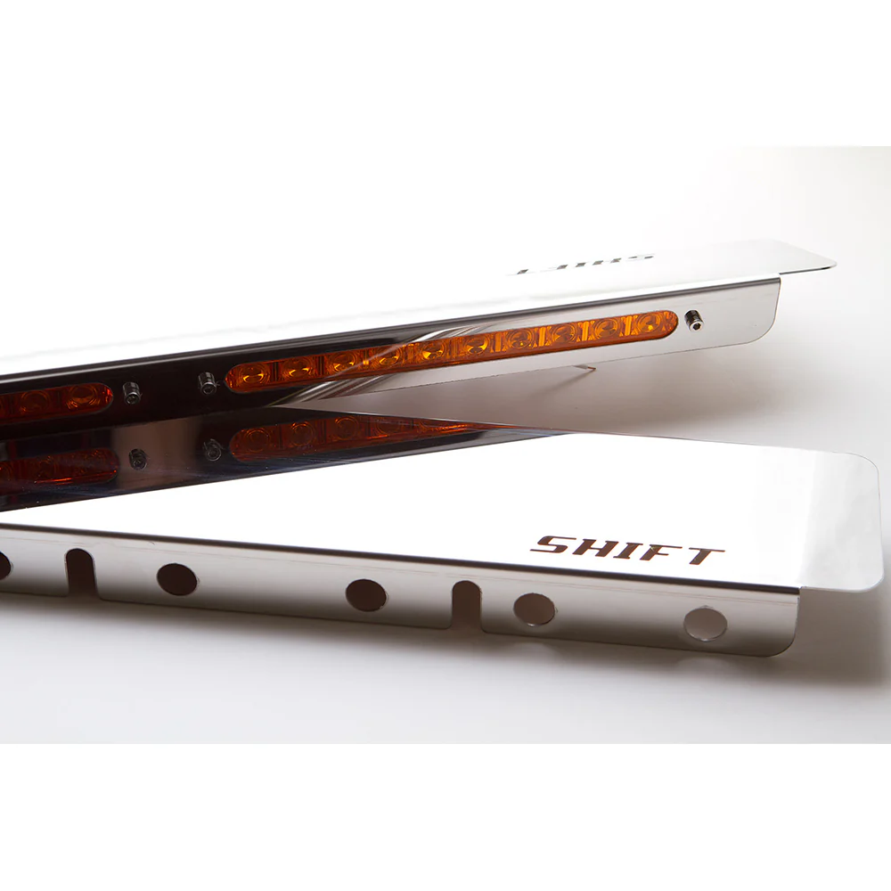 Backlit Front Air Cleaner Light Bars for Peterbilt 13" or 15" Air Cleaners - Image 6