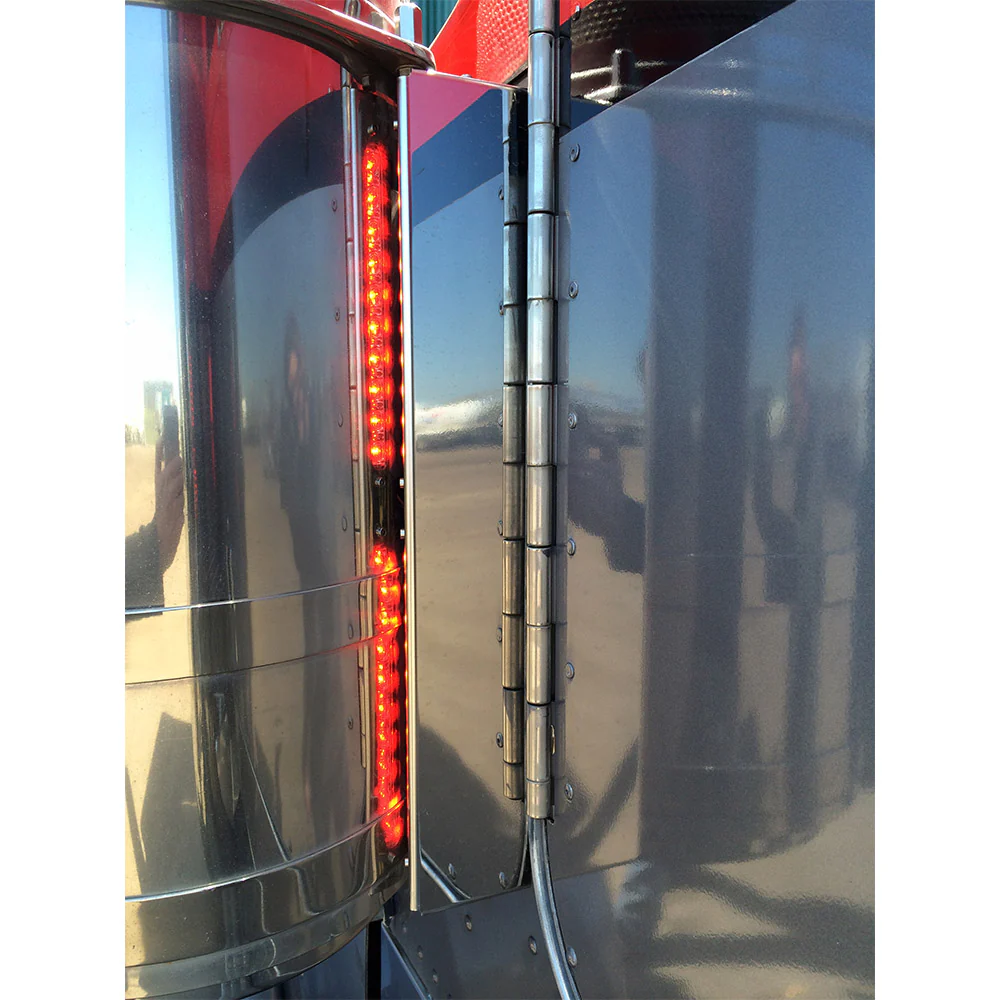 Backlit Rear Air Cleaner Light Bars for Peterbilt 15" Donaldson - Image 3