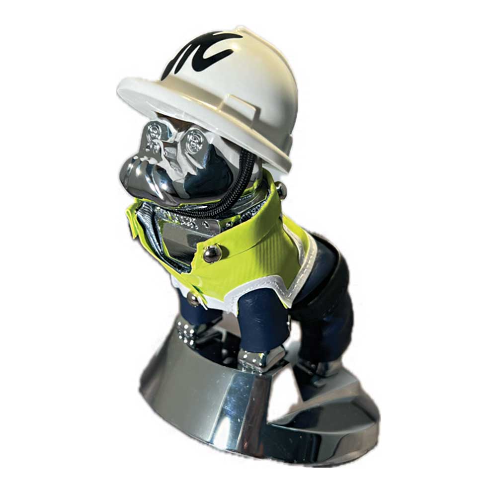 Big Joe Construction Outfit for Mack Bulldog Hood Ornaments