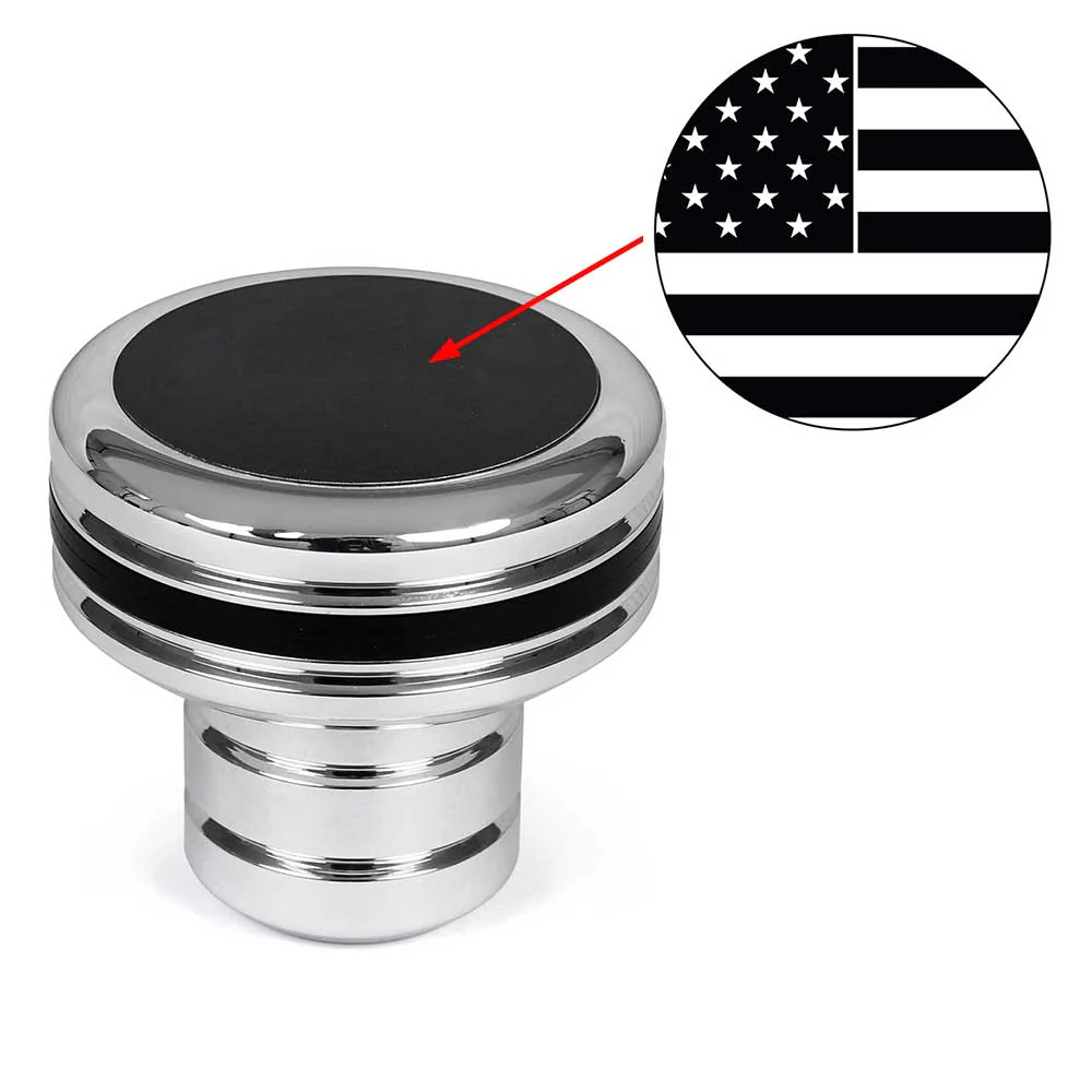 Billet Aluminum Shifter Knob with Custom Emblem - Image 2