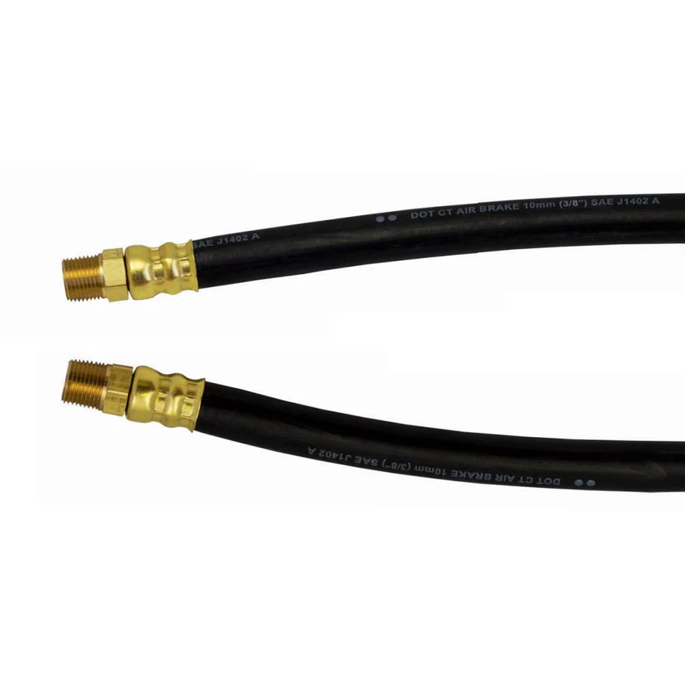 Black 3/8"ID Air Hose with LIFESwivel Ends - Image 10