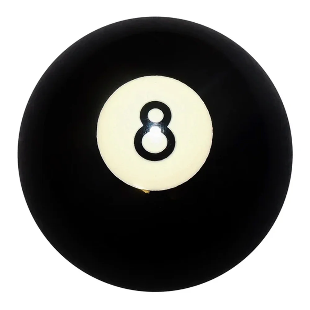 Black 8 Ball Shifter Knob