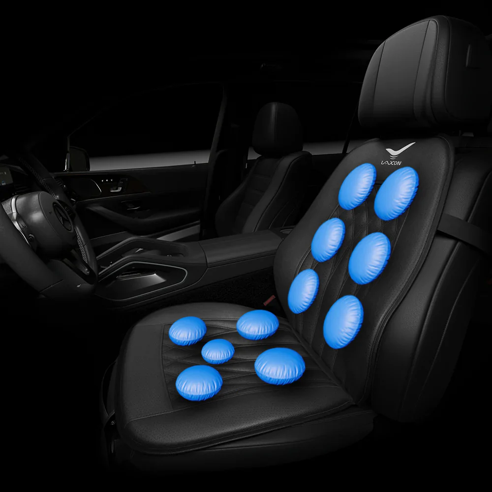 Black Air Massage Seat Cushion - 12 Volt - Image 4