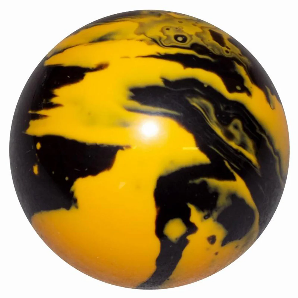 Black and Yellow Marbled Shifter Knob