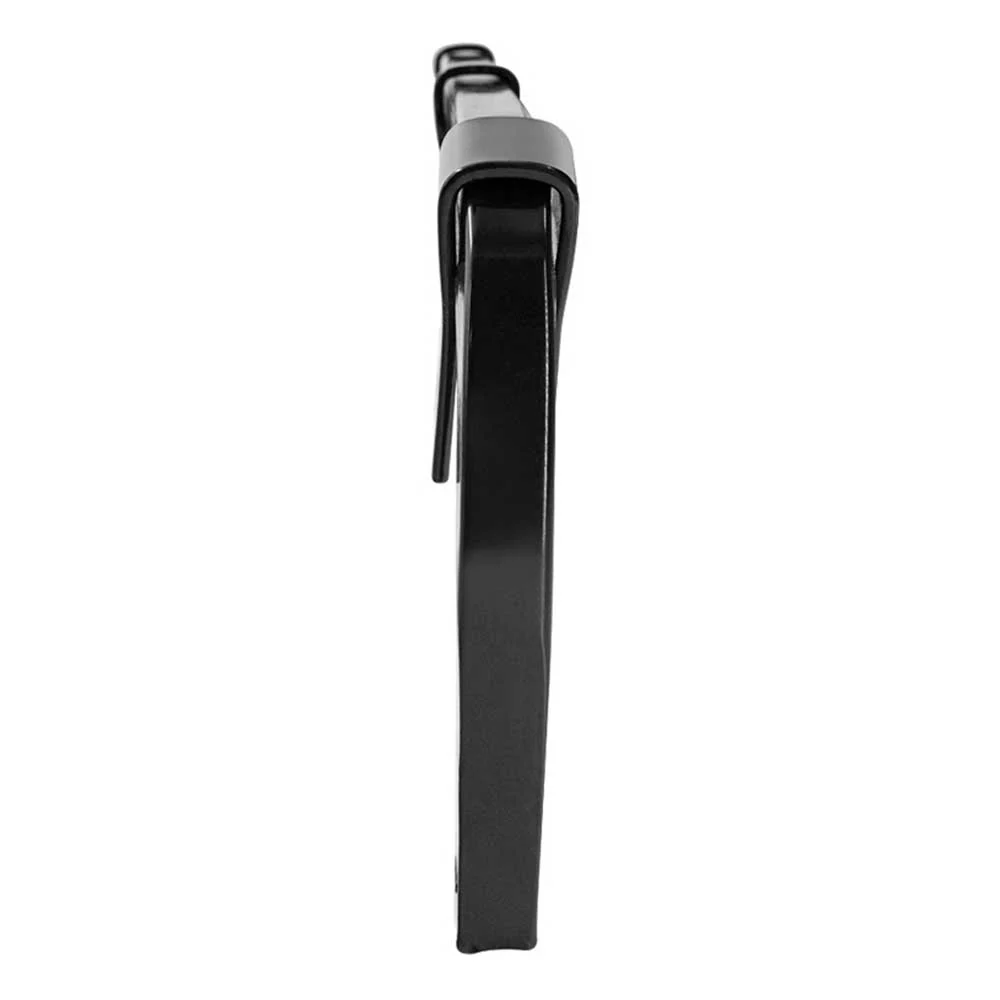 Black Angled Mud Flap Hangers with Mounting Hardware - Image 3