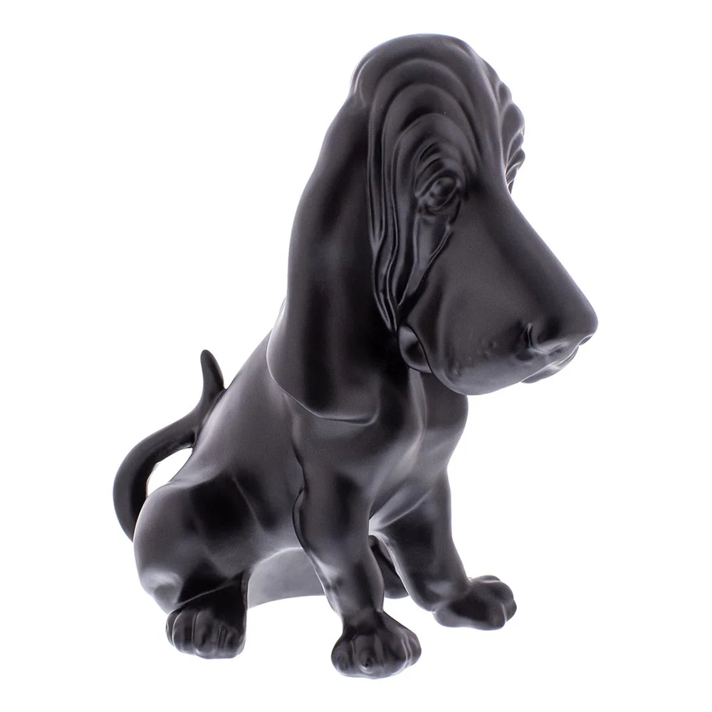 Black Basset Hound Ornament - Image 3