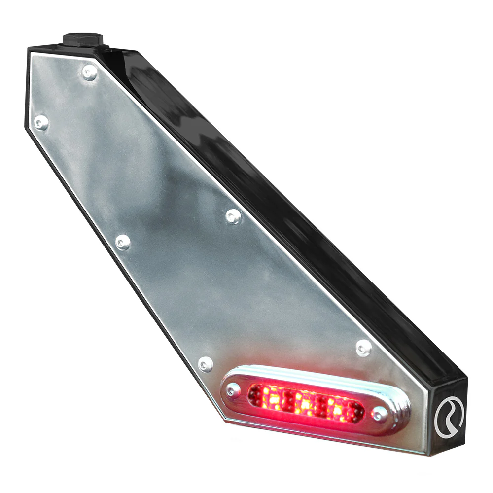 Black Billet Mirror Light Brackets - Image 3