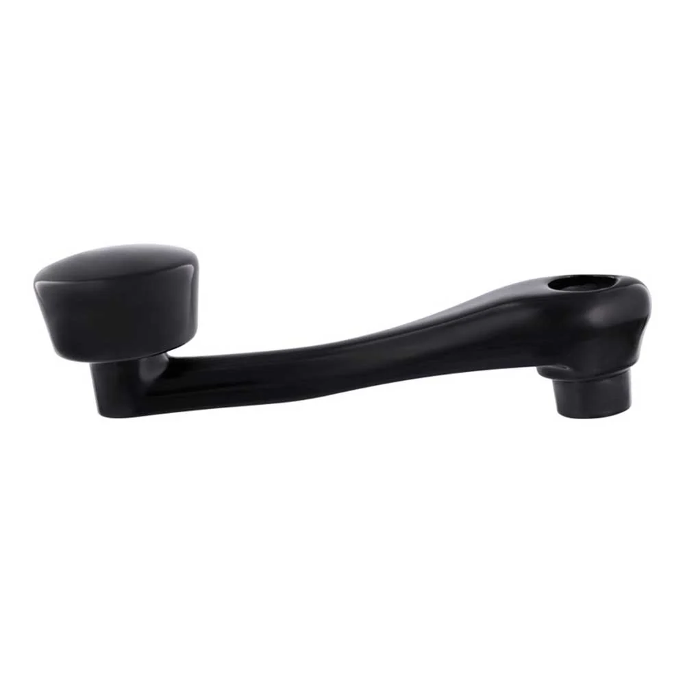 Black Die-Cast Window Crank with 16 Spline 7/16 OD Adapter - Image 4
