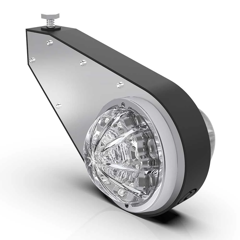 Black Frame Lo Pro Watermelon Mirror Light Brackets - Image 3