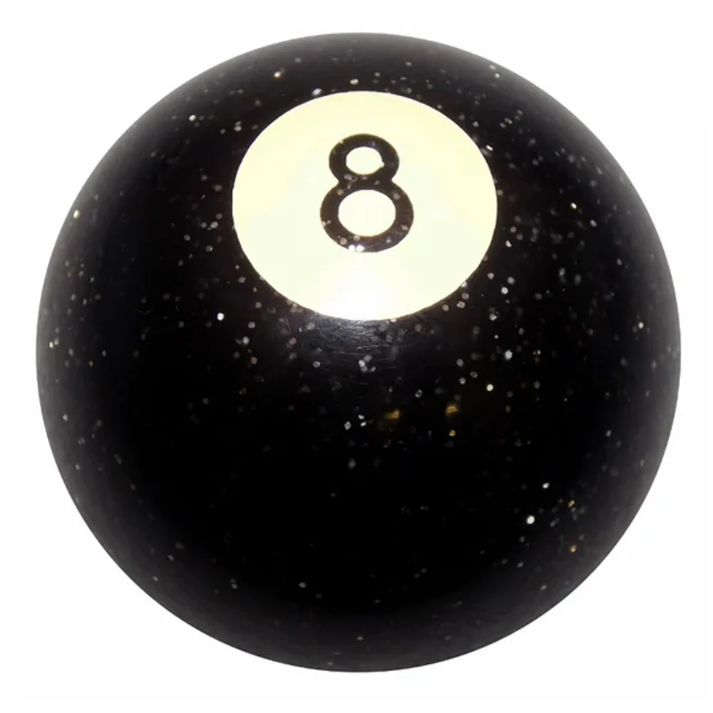 Black Glitter 8 Ball Brake Knob
