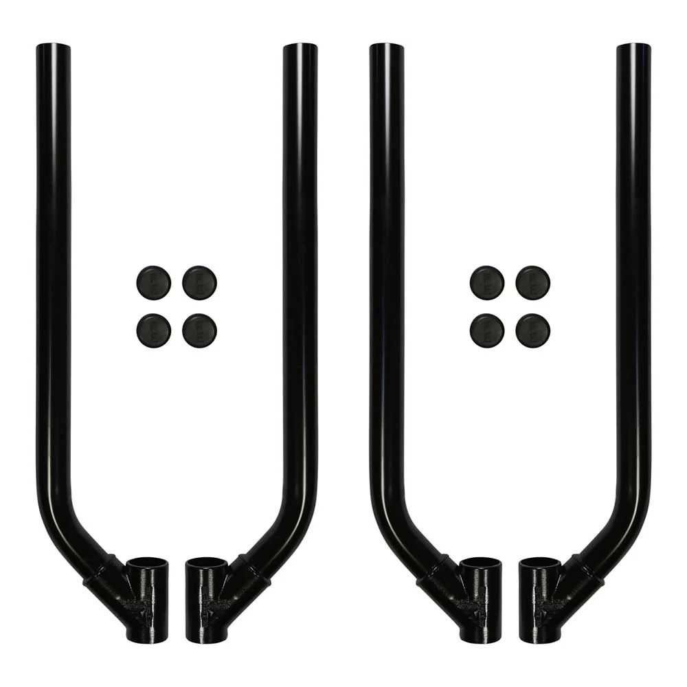 Black RoadKote Finish Standard Mounting Kit for Full Round FR-22 Fenders