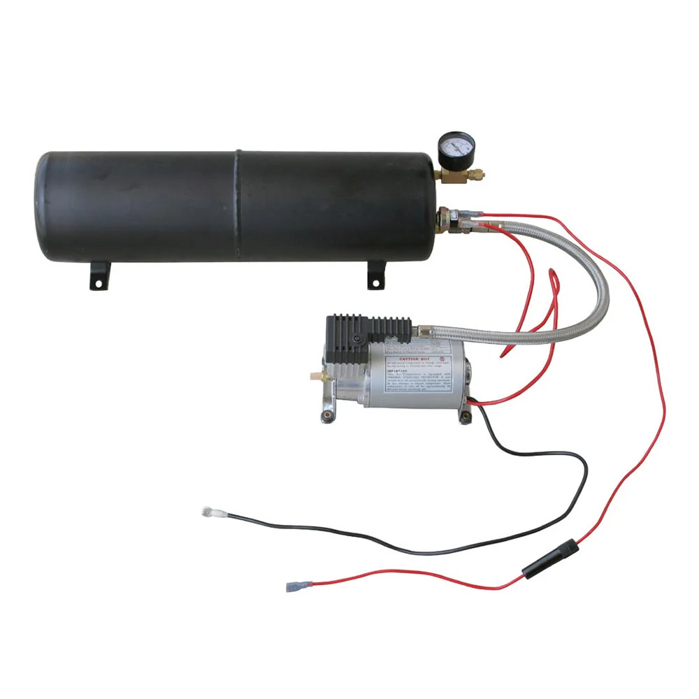 Black Train Horn and Compressor Kit - Image 4
