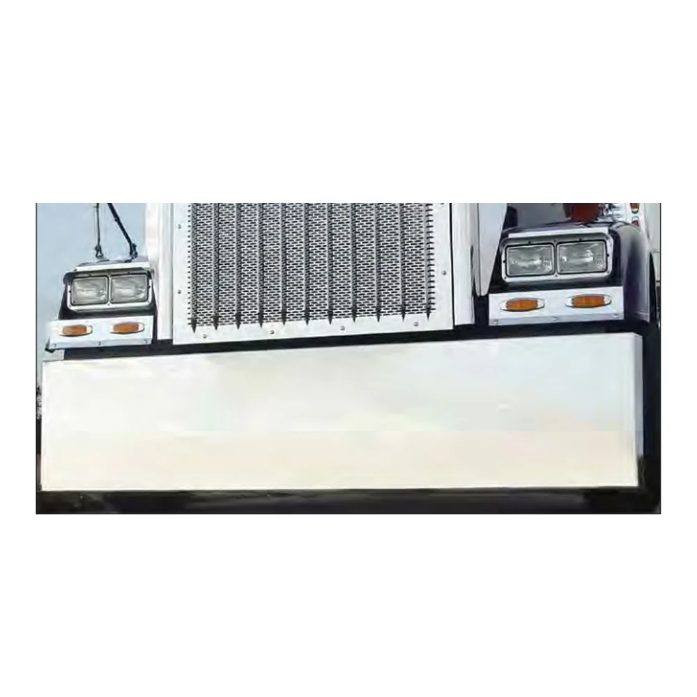 Blind Mount 20" Stainless Box End Bumper