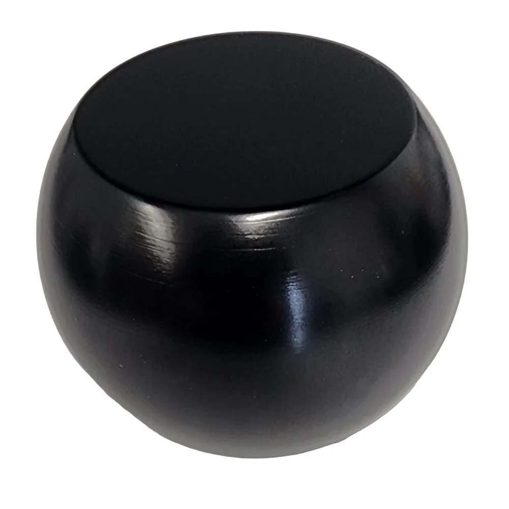 Black Anodized Billet Aluminum Flat Top Brake Knob