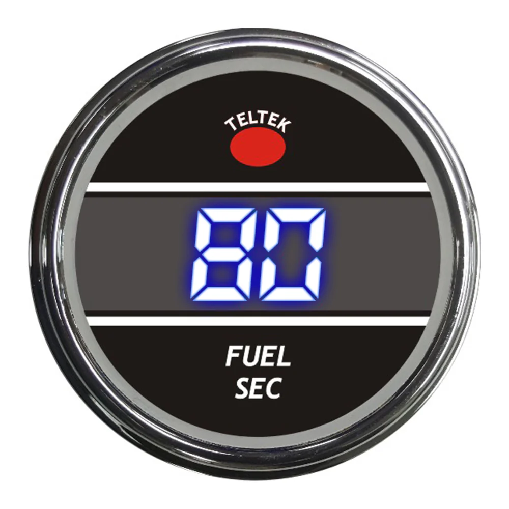 Blue Fuel Level Secondary Teltek Smart Gauge for Kenworth 2006 and newer