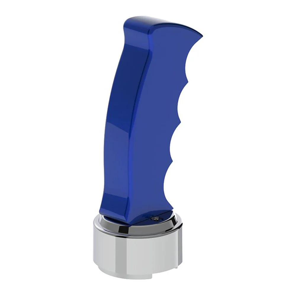 Blue Pistol Grip Gearshift Knob with 9/10 Speed Adapter - Image 5