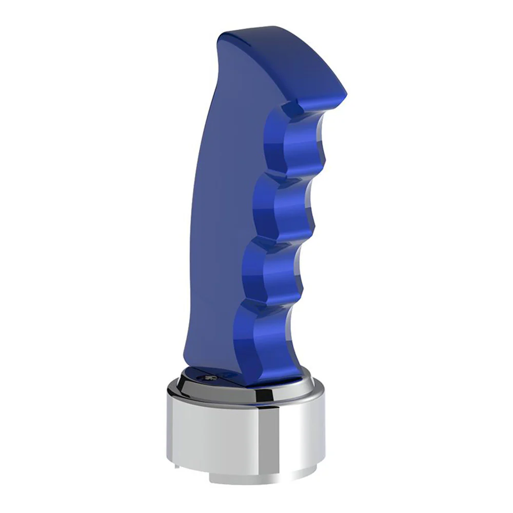 Blue Pistol Grip Shifter Knob with 13/15/18 Speed Adapter - Image 5