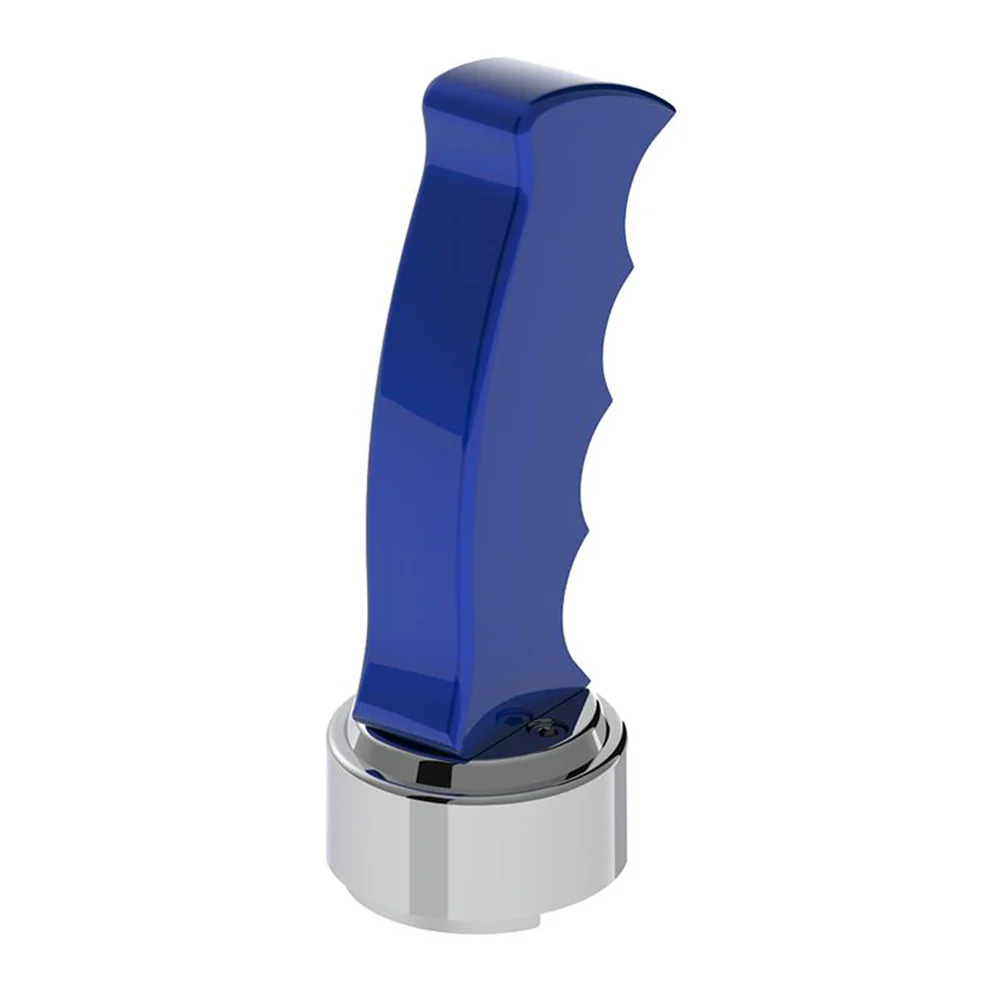Blue Pistol Grip Shifter Knob with 13/15/18 Speed Adapter - Image 6