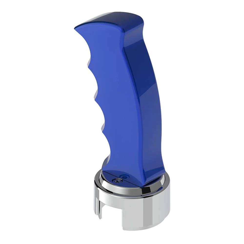 Blue Pistol Grip Shifter Knob with 13/15/18 Speed Adapter - Image 7