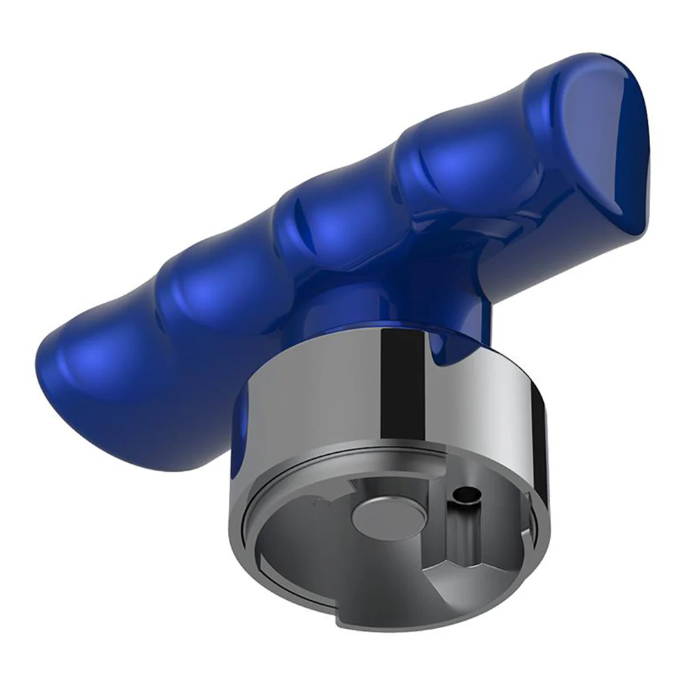 Blue T Shape Gear Knob with 9/10 Speed Adapter - Image 6