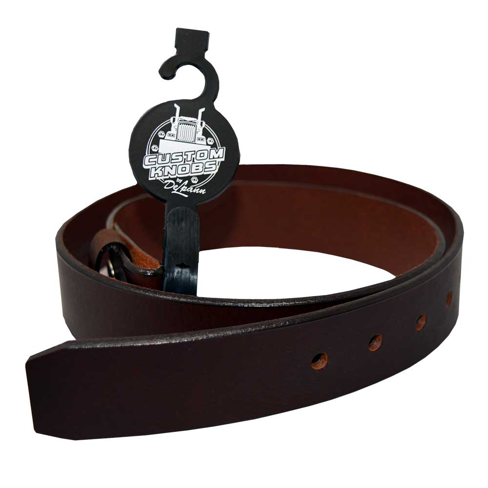 Brown Buffalo Leather Belt