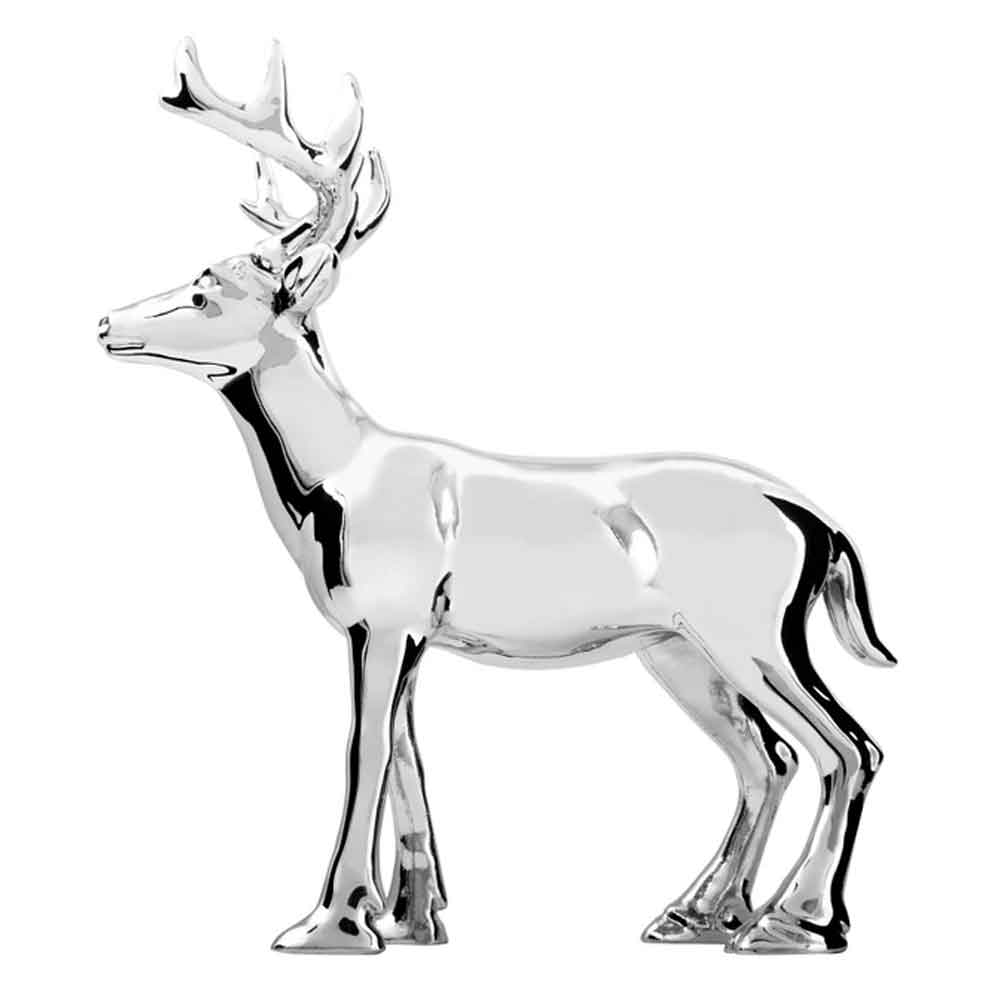 Buck Chrome Hood Ornament - Image 3