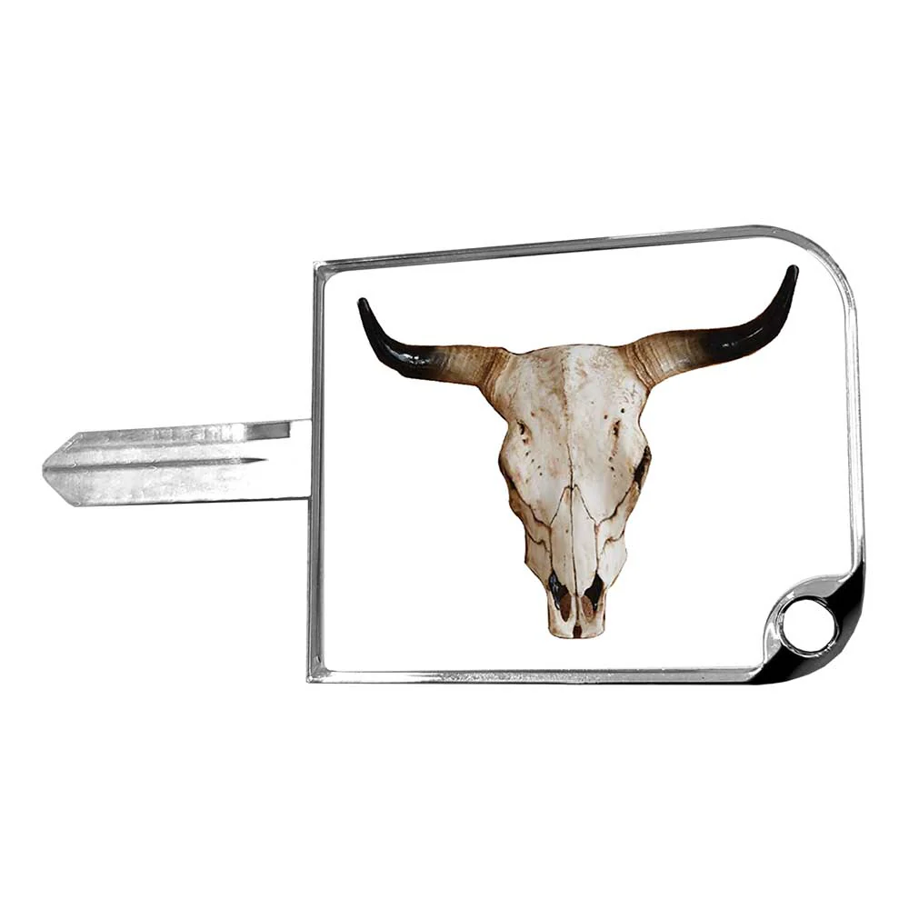 Bullhorn White Large Key Cover