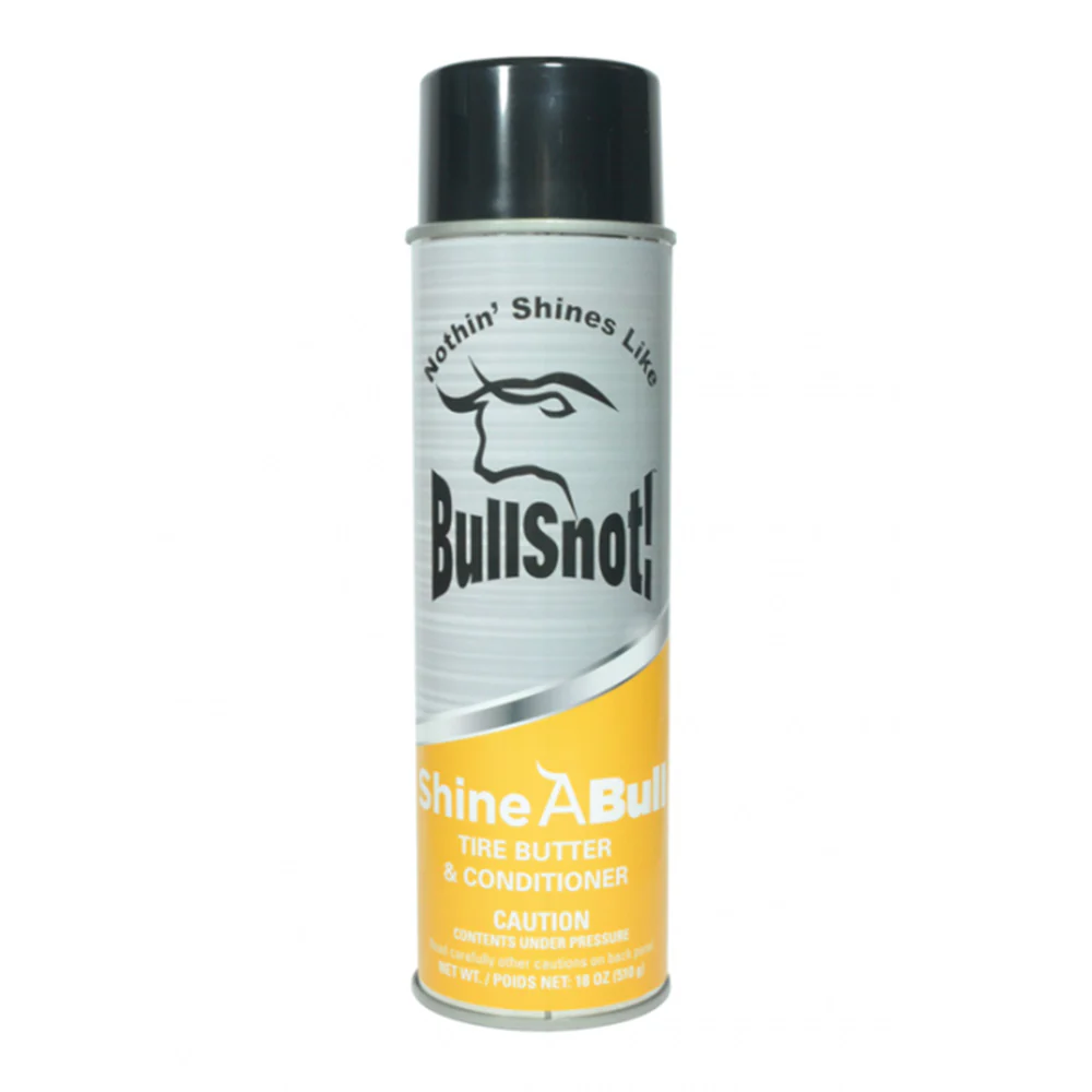Bullsnot! Shine-A-Bull Tire Spray