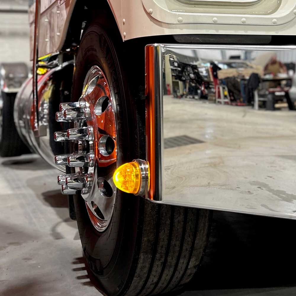 Bumper Light Bracket with GLO LED Watermelon Lights