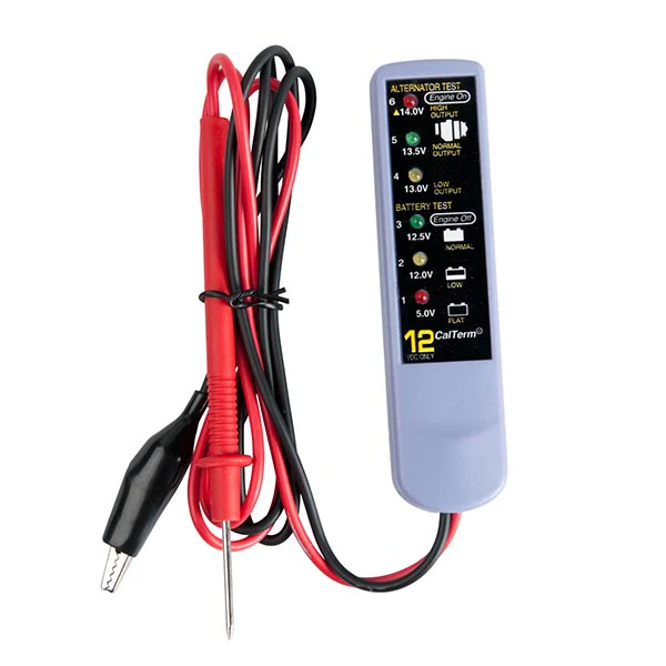 Calterm Battery and Alternator Voltage Analyzer
