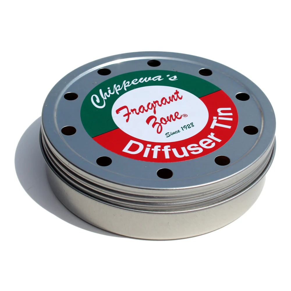 Chippewa's Fragrant Zone 4" Round Diffuser Tin - Image 2
