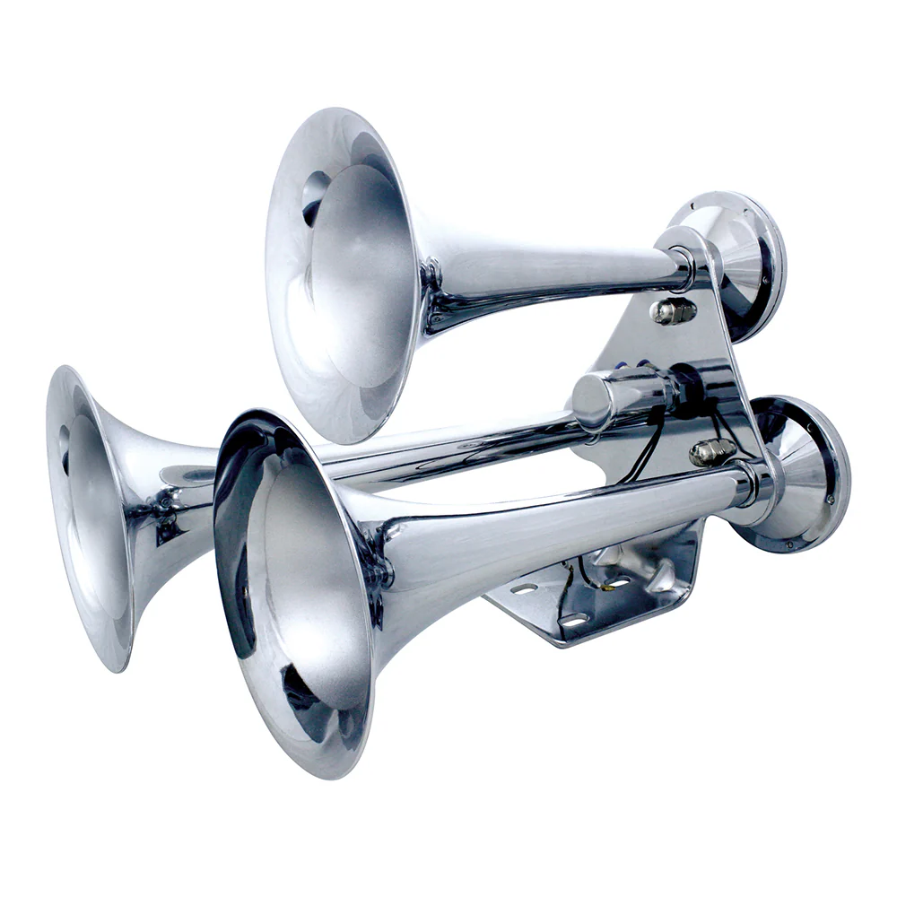 Chrome 3 Trumpet Train Horn