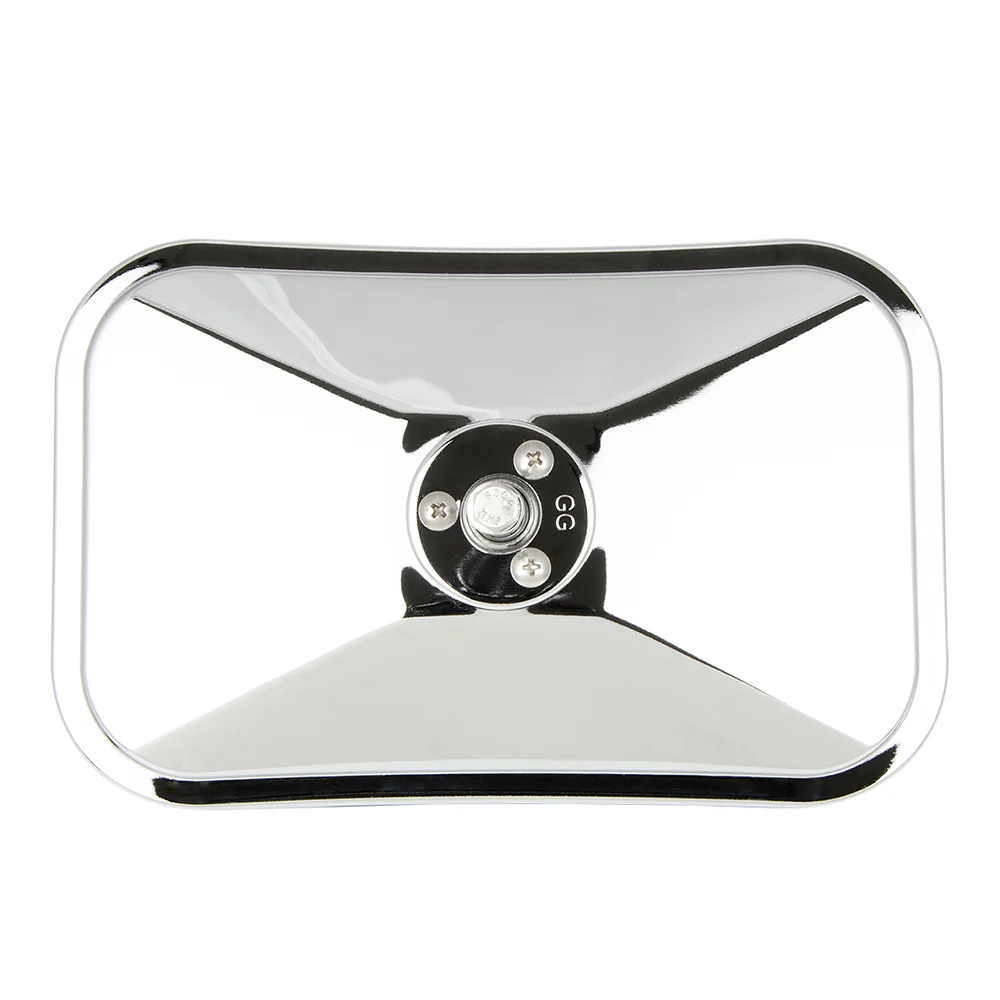 Chrome 8-1/2" x 5-1/2" Flat Spot Mirror - Image 3