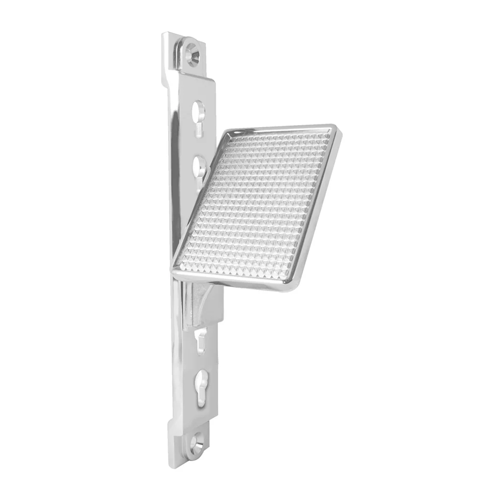 Chrome Aluminum Adjustable Foot Rest