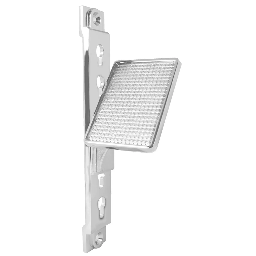Chrome Aluminum Adjustable Foot Rest - Image 2