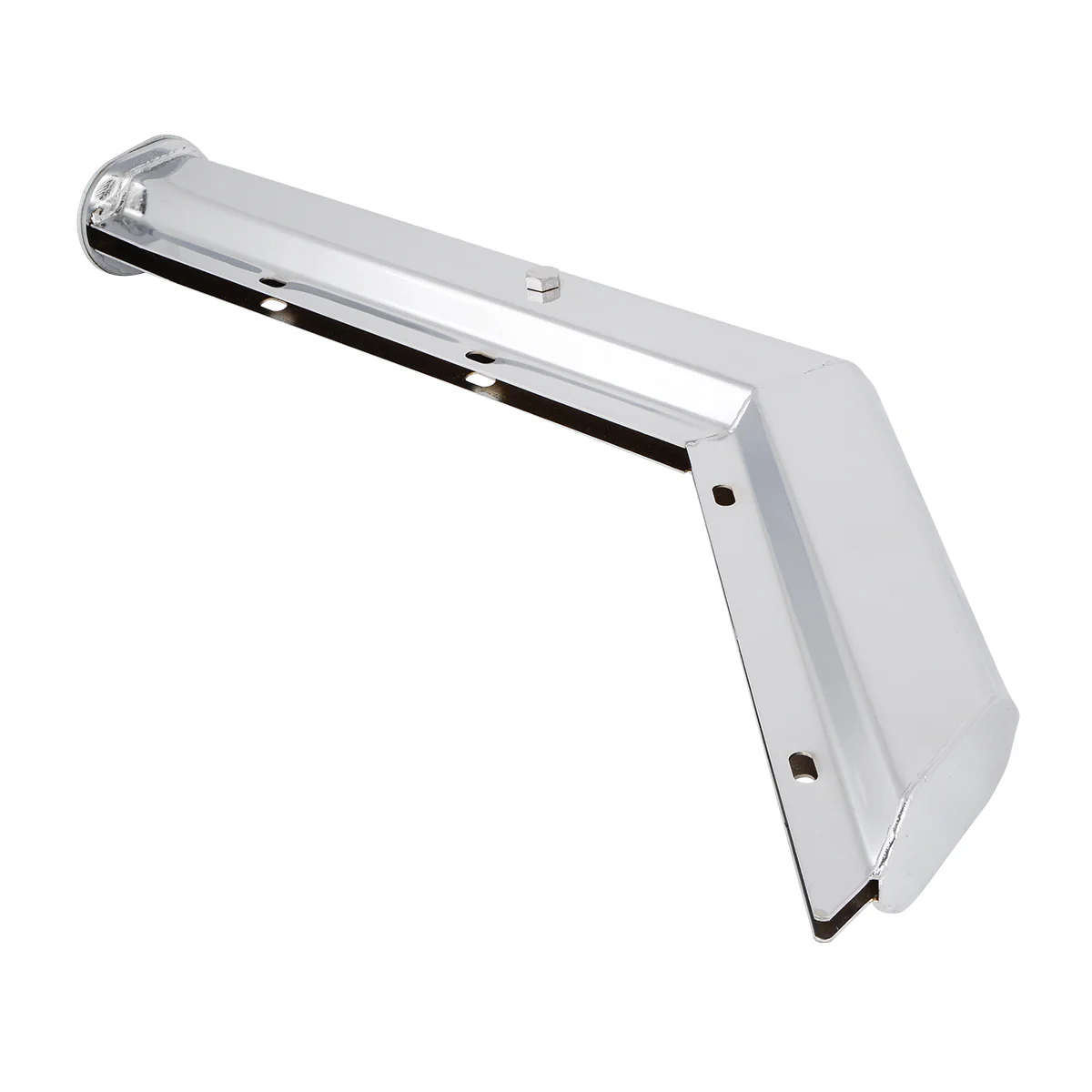 Chrome Angled Mud Flap Hangers 1-1/8" Bolt Spacing - Image 3