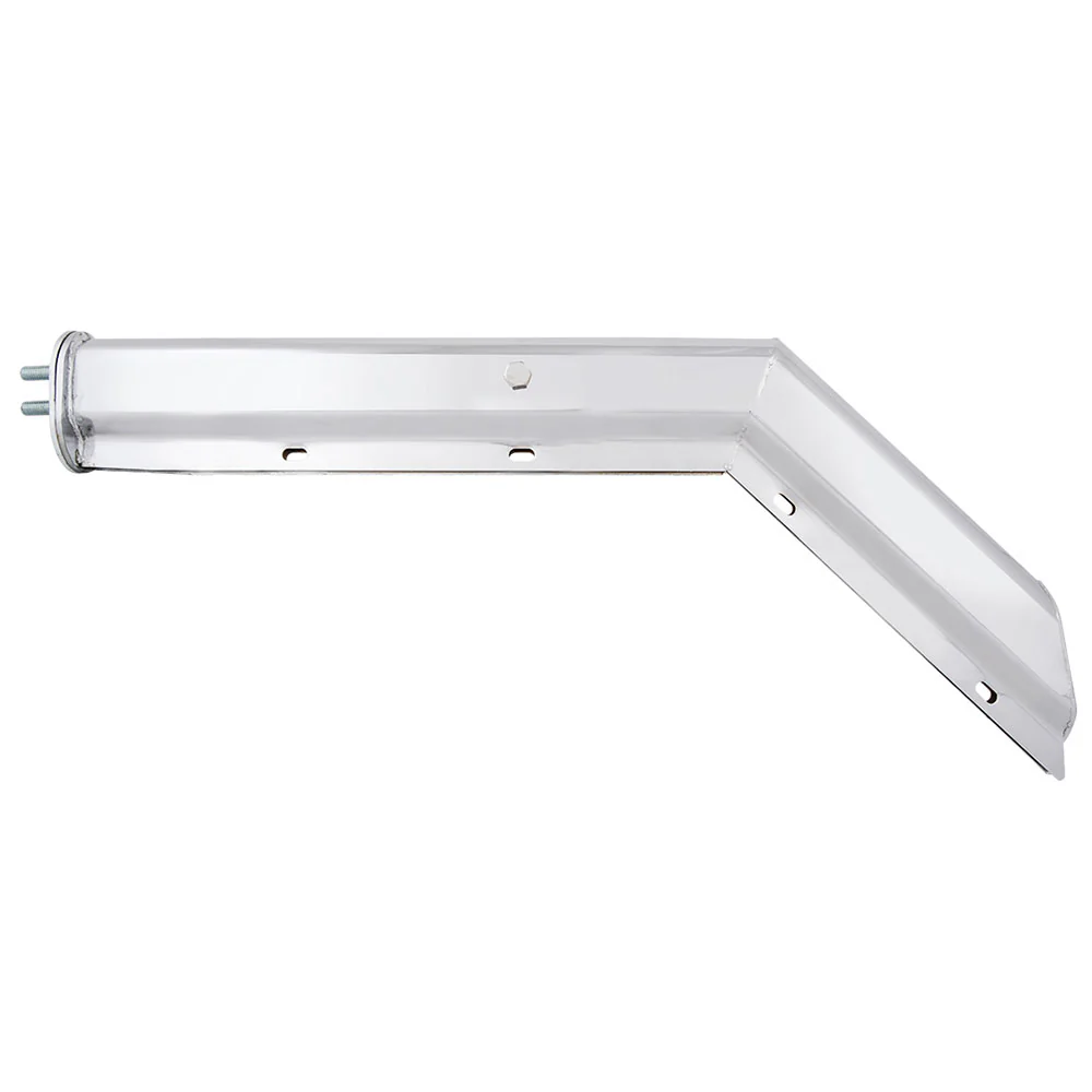 Chrome Angled Mud Flap Hangers 1-1/8" Bolt Spacing - Image 4