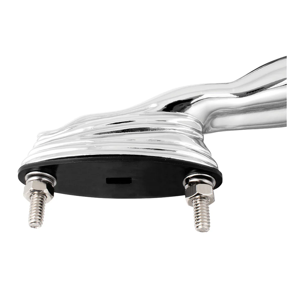 Chrome Art Deco Inspired Flying Lady Hood Ornament - Image 2