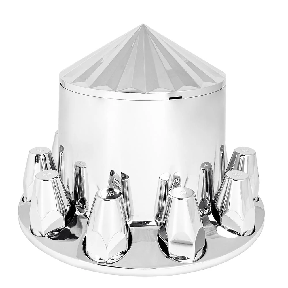 Chrome Axis Top Rear Axle Cover Kit - Image 4