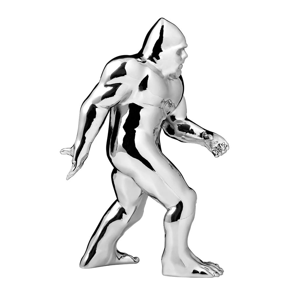 Chrome Big Foot Hood Ornament