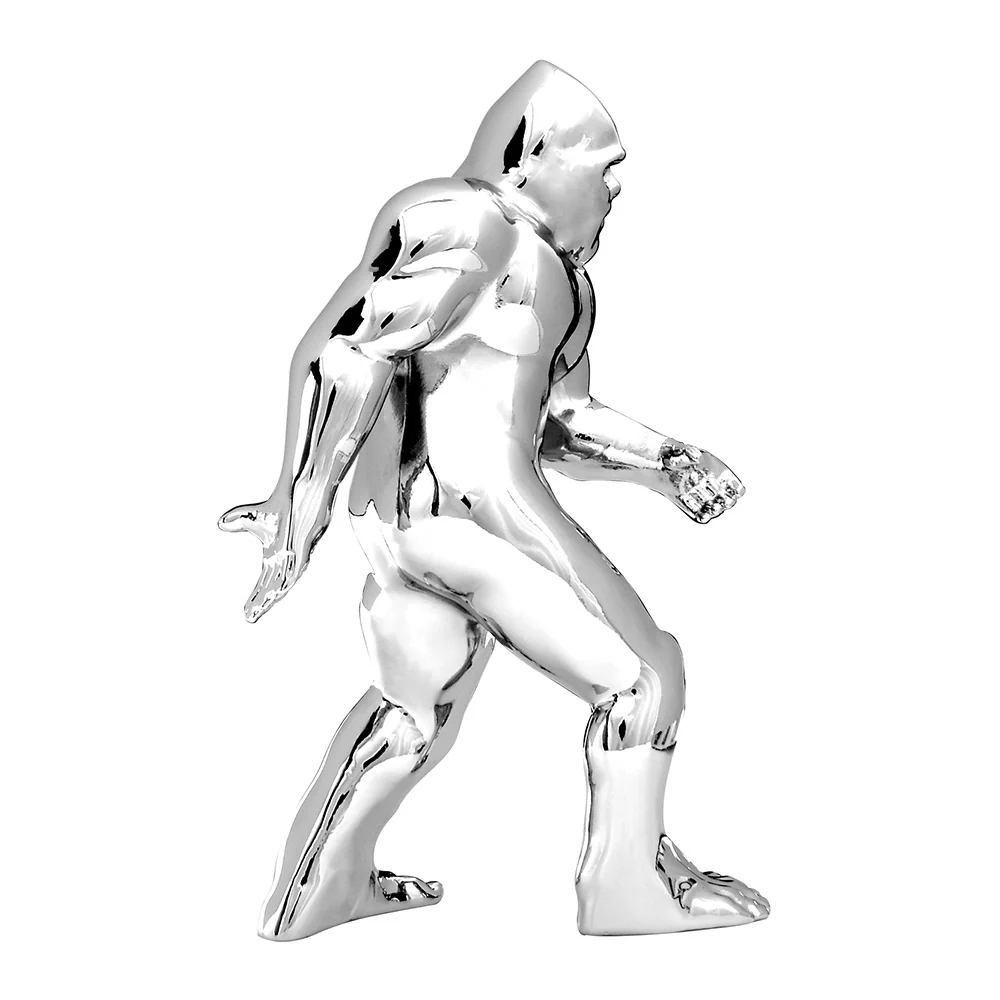 Chrome Big Foot Hood Ornament - Image 5